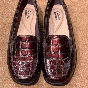 Women’s Clark’s Snake Print Sandals